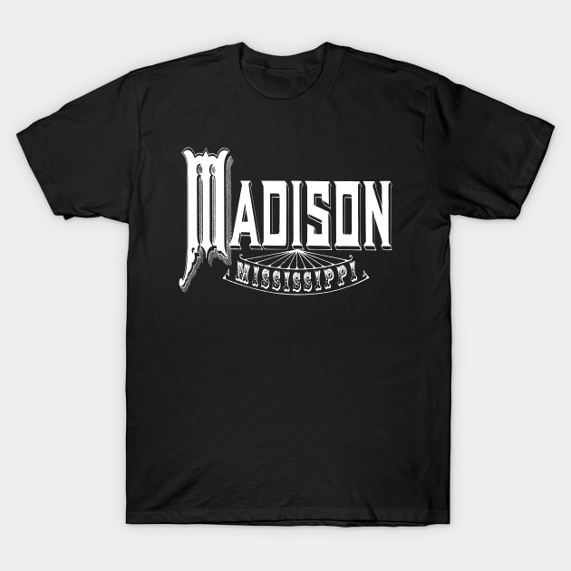 Vintage Madison, MS T-Shirt by DonDota